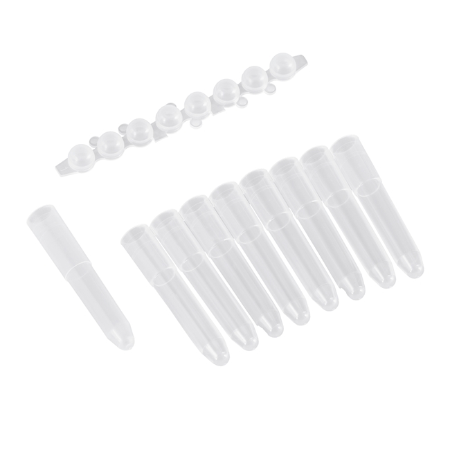 microTubes PP 1,2 ml 8x-Strips